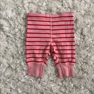 Hannah Anderson pink striped leggings. Size: 50